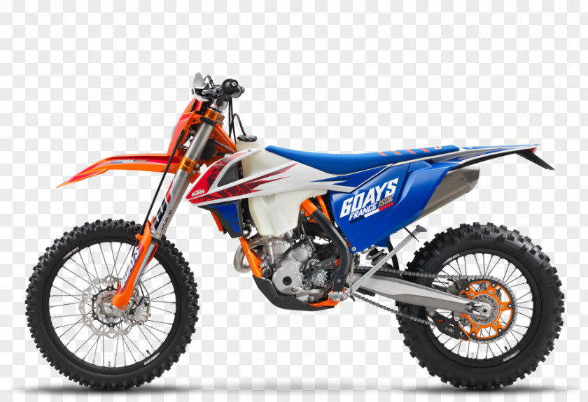 Motorcycle KTM 450 EXC International Six Days Enduro 500 Suspension PNG