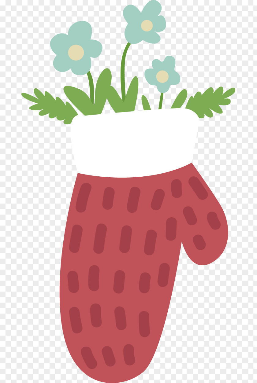 Vector Christmas Creative Design Diagram Flower Gloves Glove Euclidean Clip Art PNG