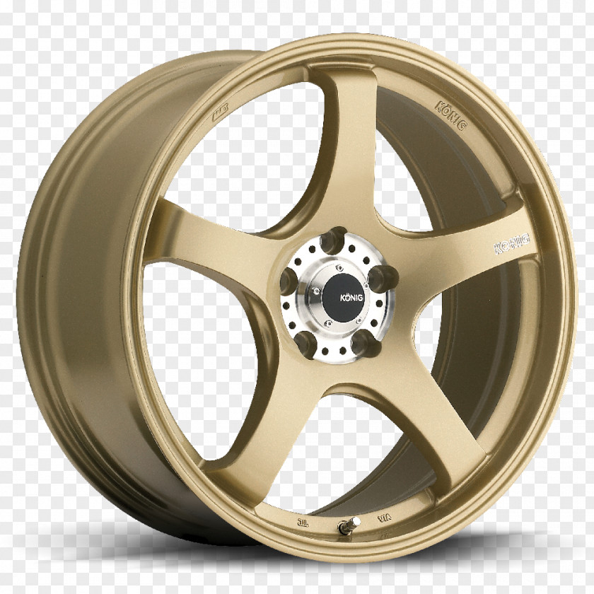 Gold Tires Car Rim Custom Wheel Tire PNG
