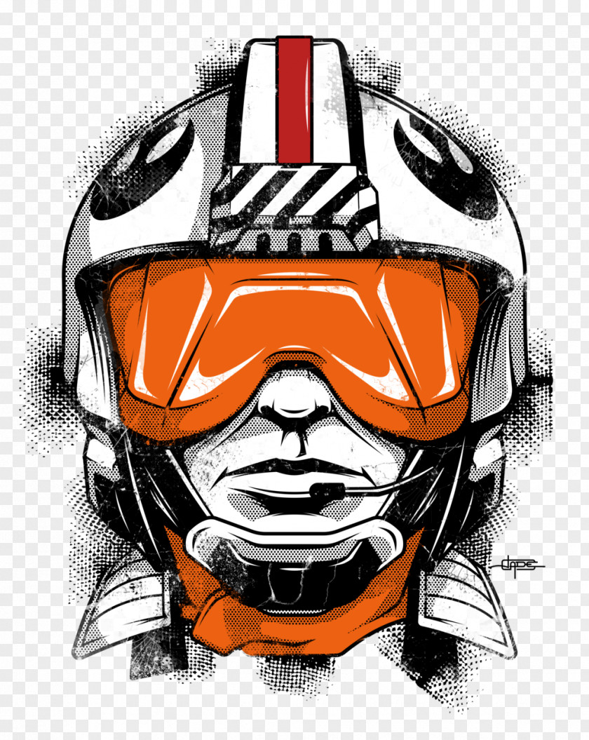 Stormtrooper American Football Helmets Luke Skywalker Art PNG