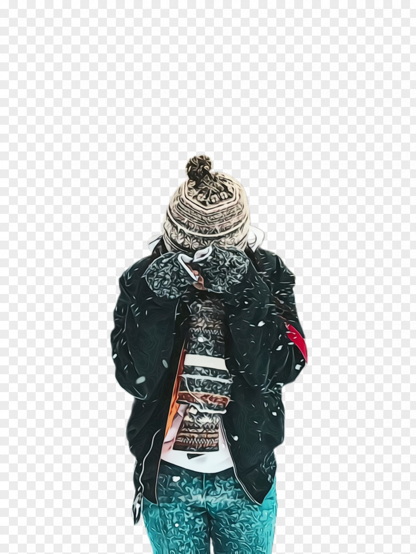 Vest Sleeve Winter Girl PNG