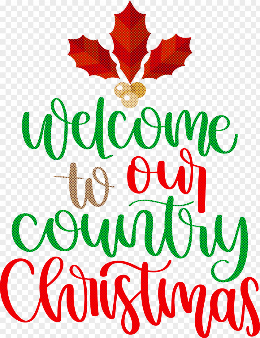 Welcome Christmas PNG