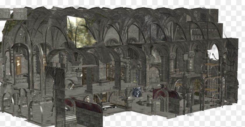 DeviantArt Artist 3D Modeling Chapel PNG