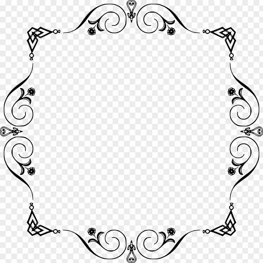 Elegant Picture Frames Clip Art PNG