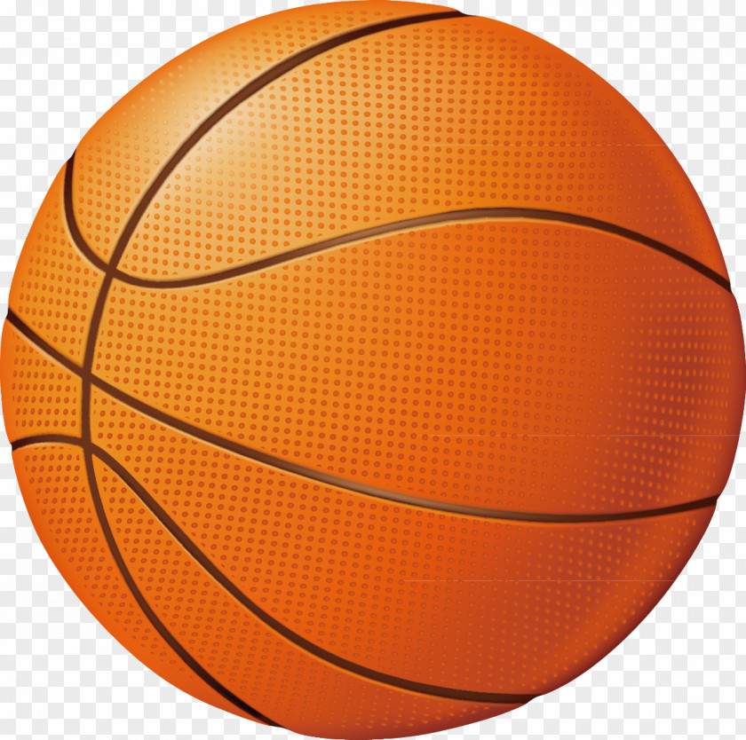 Hand-painted Ball Games Basketball Game PNG