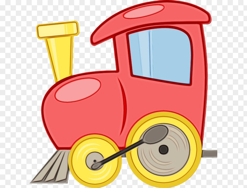 Locomotive Rolling Clip Art Mode Of Transport Motor Vehicle Yellow PNG