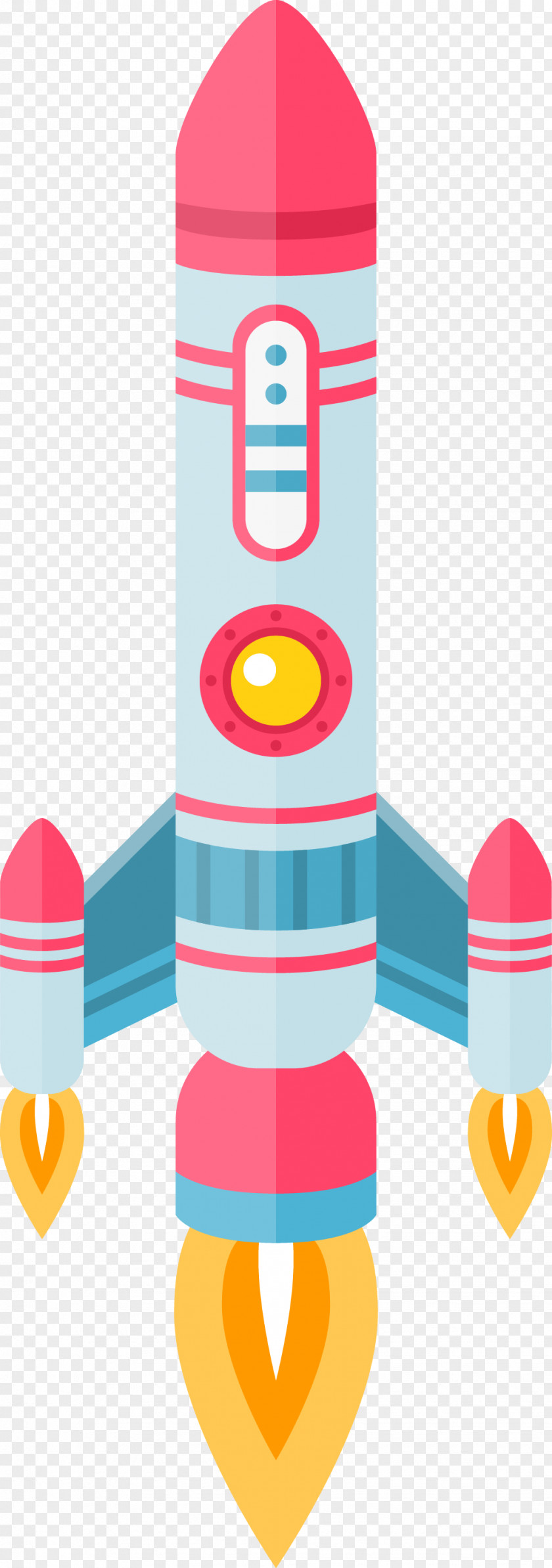 Manned Spaceship Spacecraft Rocket Icon PNG