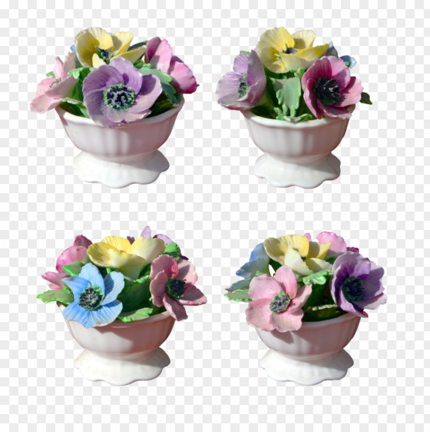 Porcelain Flowers Decoration Cut Floral Design Flower Bouquet Floristry PNG