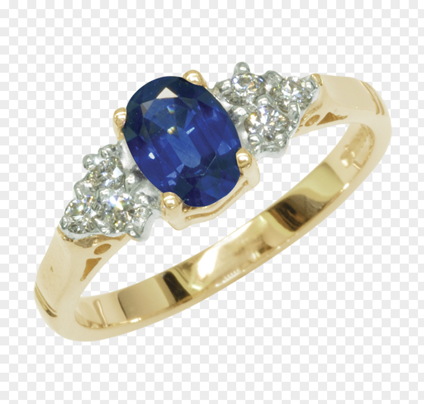 Sapphire Ring Jewellery Birthstone Gemstone PNG