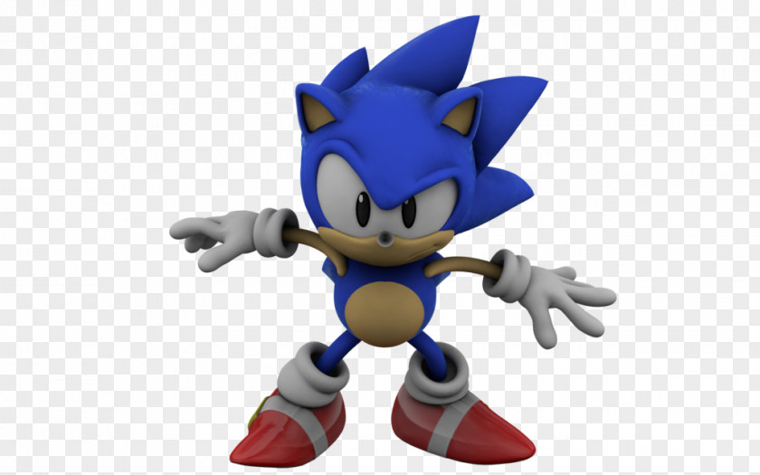 Sonic CD The Hedgehog 2 3D Metal PNG