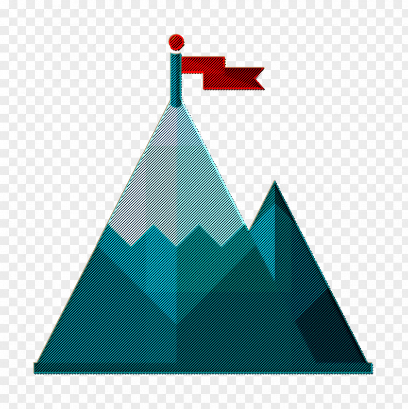 Steeple Prism Business Icon Mountain Goal PNG