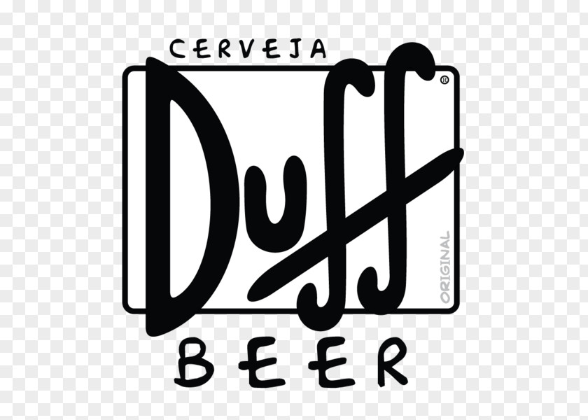 Beer Duff Homer Simpson Duffman Logo PNG