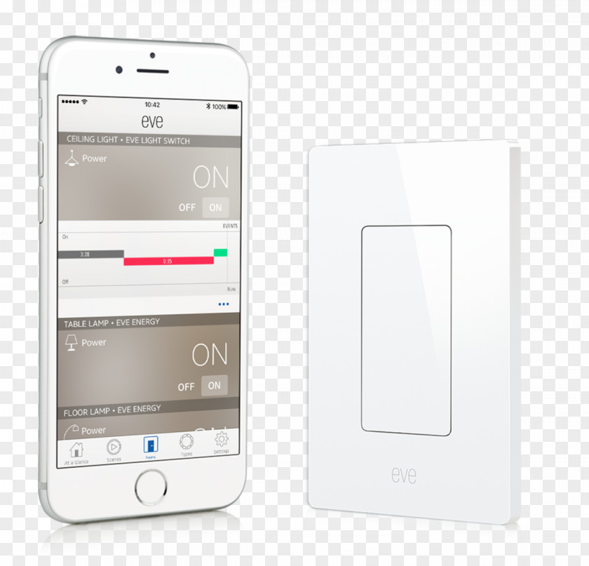 Smartphone HomeKit Apple Latching Relay Electrical Switches PNG