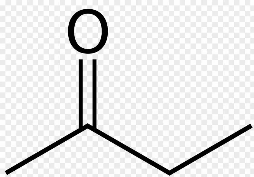 Butanone Ketone Skeletal Formula Organic Chemistry Ethyl Group PNG