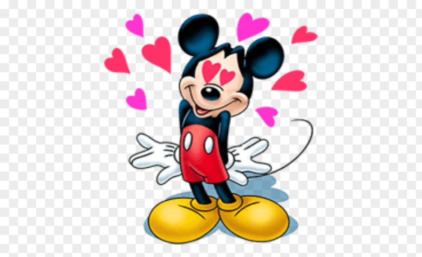 Mickey Mouse Minnie Sticker The Walt Disney Company PNG