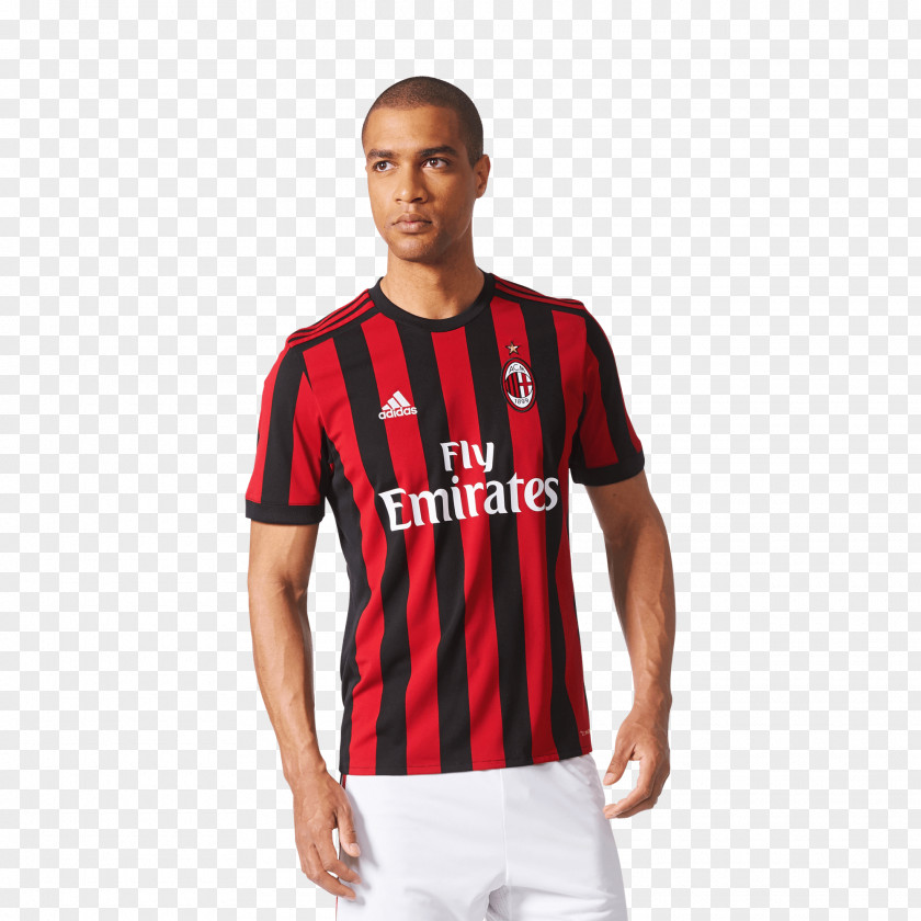 Milan A.C. T-shirt Jersey Football Adidas PNG