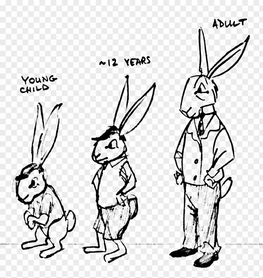 Rabbit Domestic Anthropomorphism Drawing Funny Animal Furry Fandom PNG