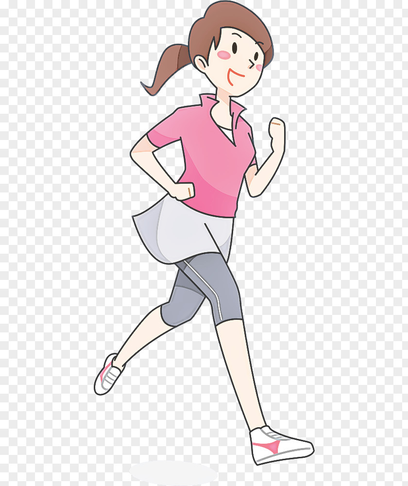 Recreation Footwear Cartoon Joint Pink Standing Leg PNG