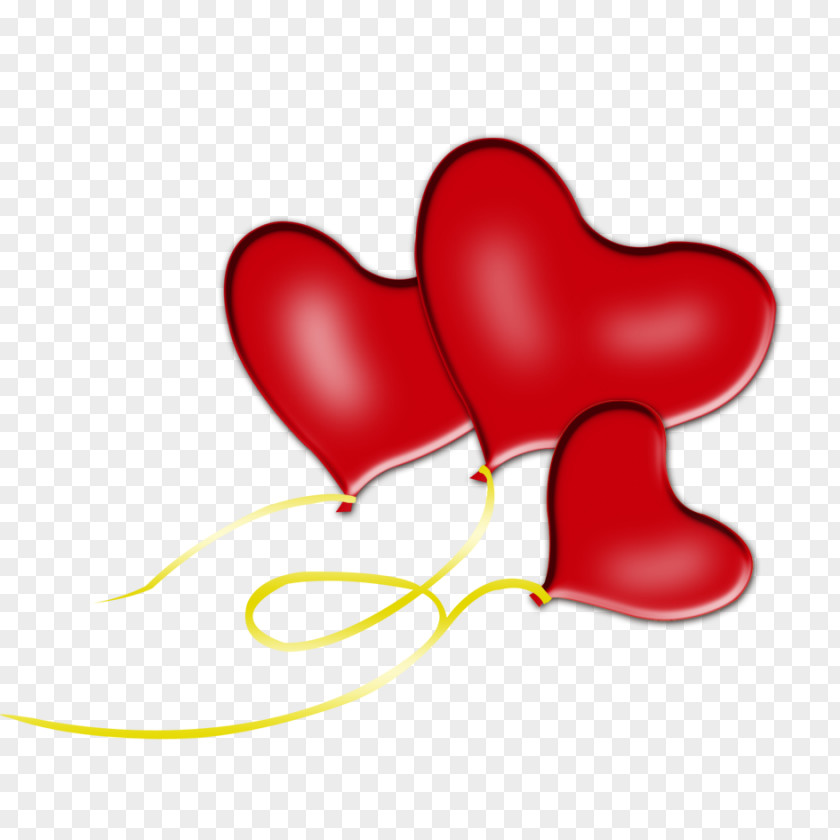 Red Love Heart PNG