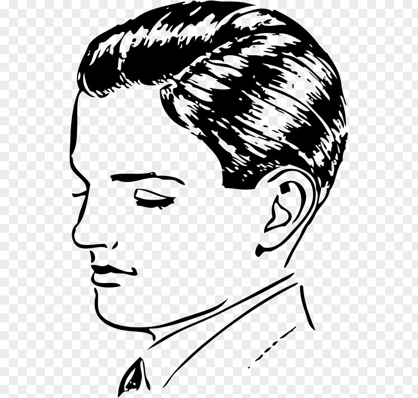 Side Vector Hairstyle Regular Haircut Clip Art PNG