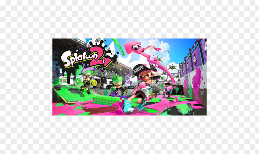 Splatoon 2 Wii U Nintendo Switch Pro Controller PNG