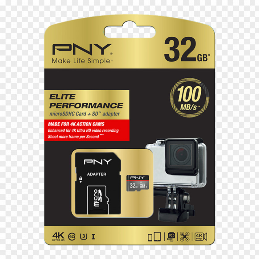 Camera Flash Memory Cards Secure Digital SDXC PNY Technologies SDHC PNG