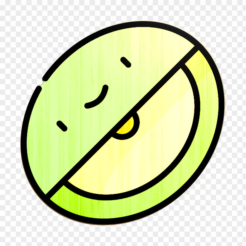 Cantaloupe Icon Melon Summer Food PNG