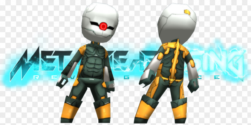Raiden Metal Gear Figurine Character Robot Action & Toy Figures Costume PNG