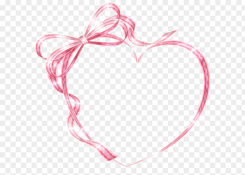 Ribbon Heart Clip Art PNG