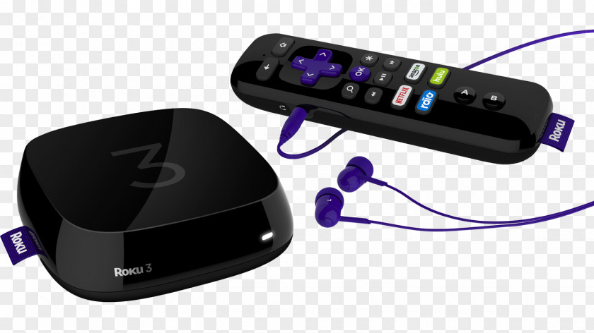 Roku Digital Media Player Television Remote Controls Set-top Box PNG