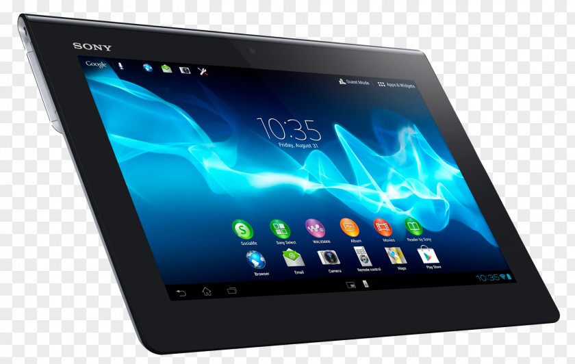 Tablet Sony Xperia S Internationale Funkausstellung Berlin PNG