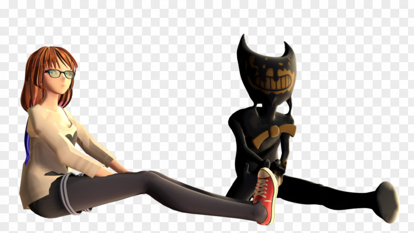 Bendy And The Ink Machine Mmd Model DeviantArt Cuphead Demon PNG