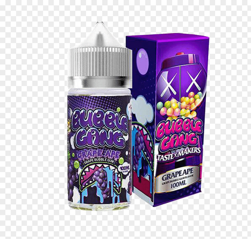 Chewing Gum Electronic Cigarette Aerosol And Liquid Flavor Bubble PNG