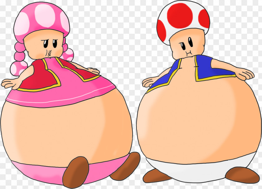 Fat Toad Cliparts Super Mario Bros. 3 Toadette Clip Art PNG