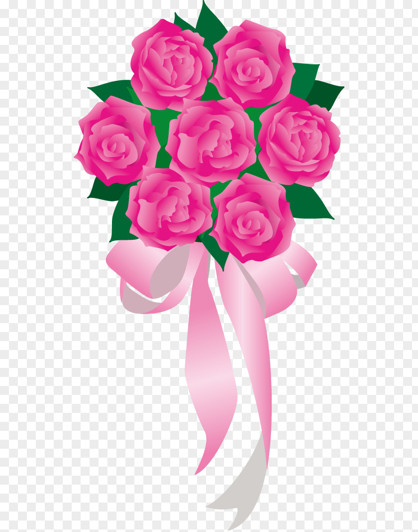 Flower Garden Roses Nosegay Cut Flowers Floral Design PNG