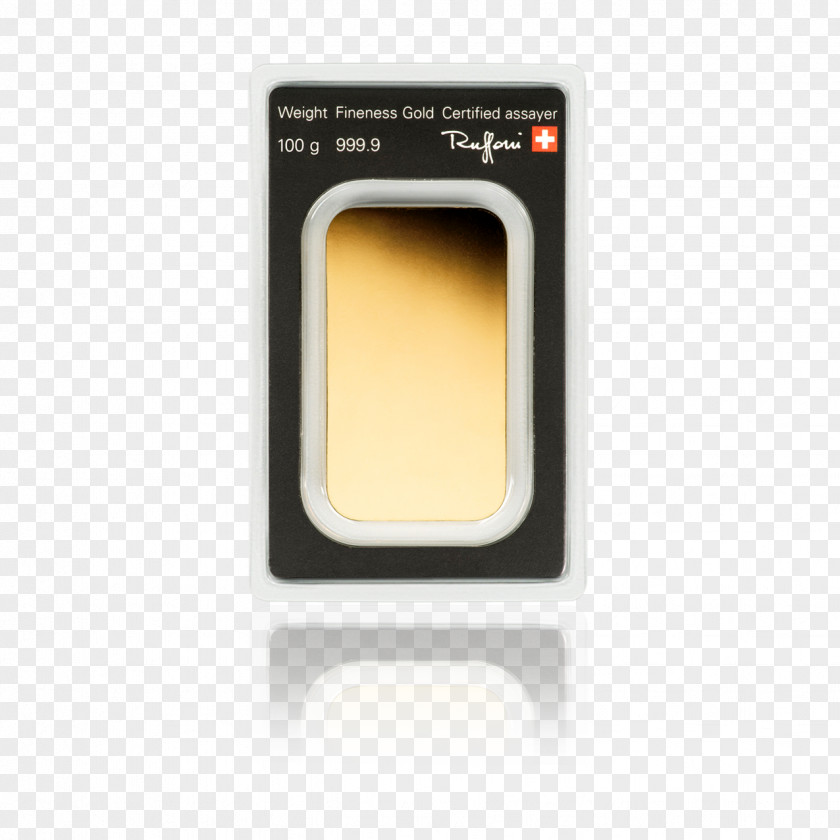 Gold Bar Argor Heraeus Ingot PNG