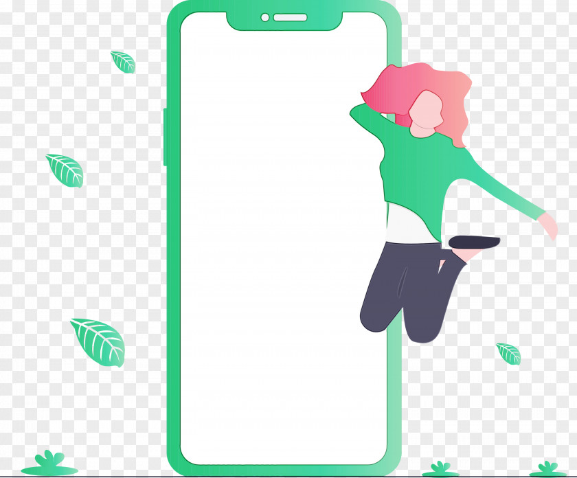 Green Mobile Phone Case Accessories PNG