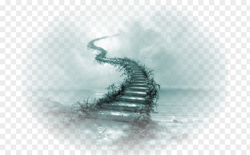 Painting Stairway To Heaven Artist PNG