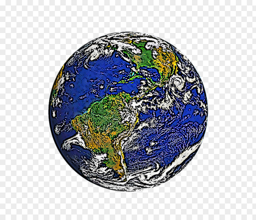 Sphere Globe Earth Planet World PNG