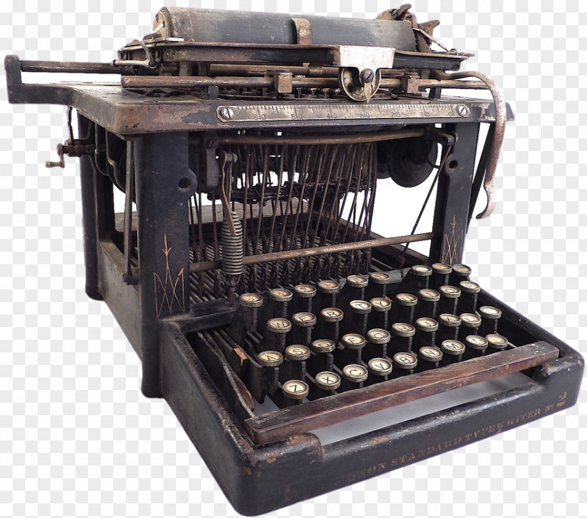 Typewriter Sholes And Glidden Machine Office Supplies Computer Keyboard PNG