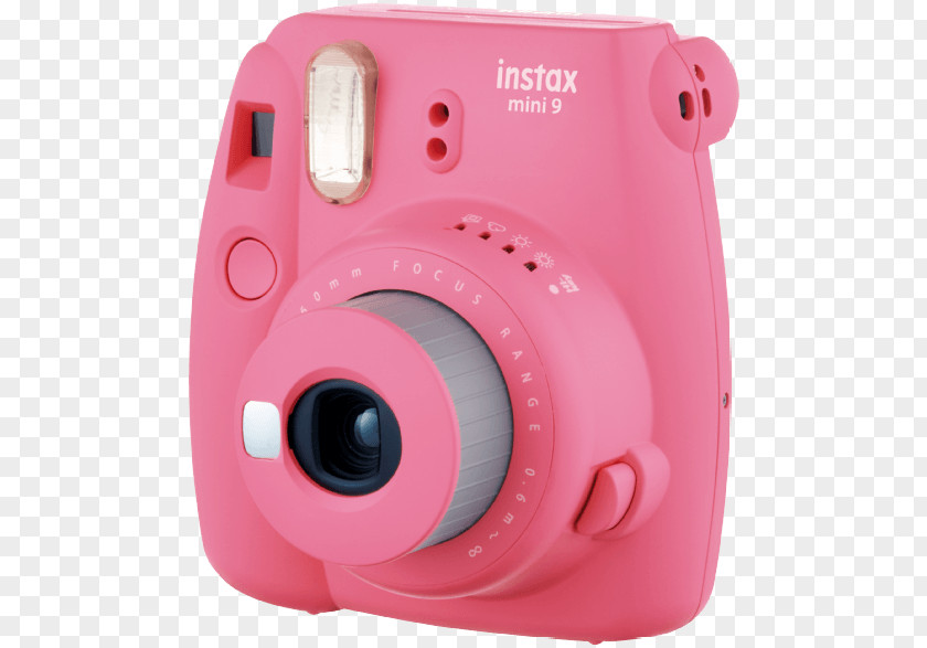 Camera Photographic Film Instant Fujifilm Instax Mini 9 PNG