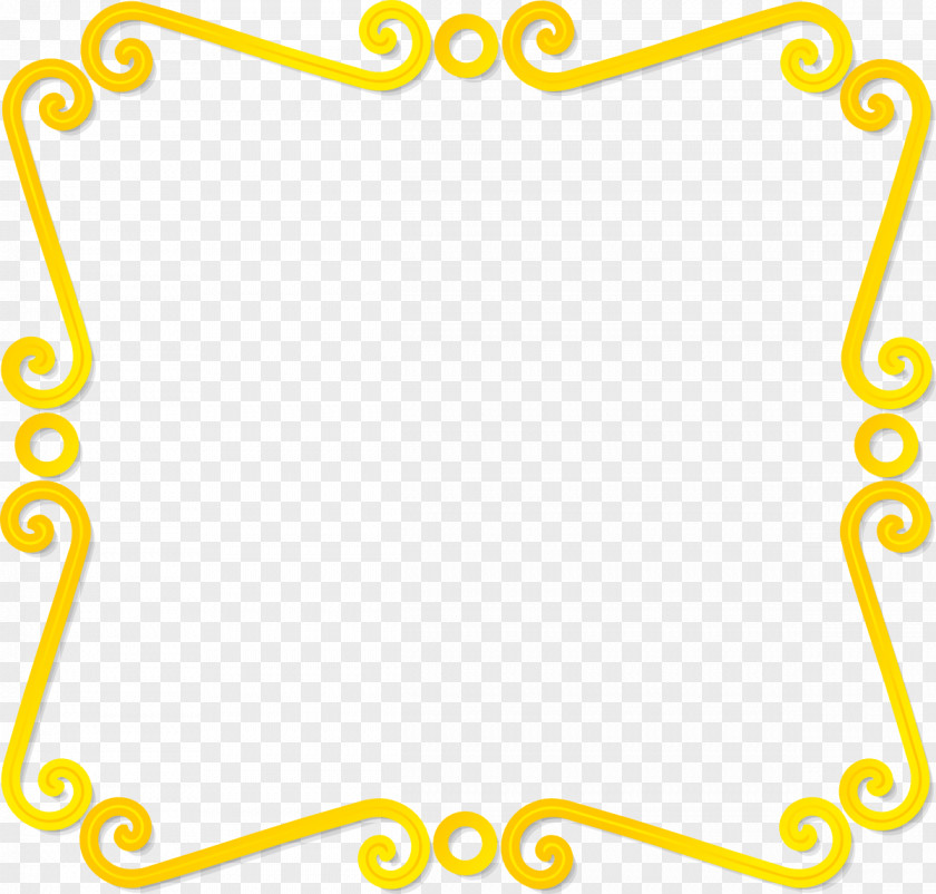 Golden Border Cliparts Picture Frame Window Free Clip Art PNG