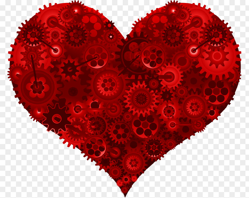 Heart Valentine's Day Stock Photography PNG