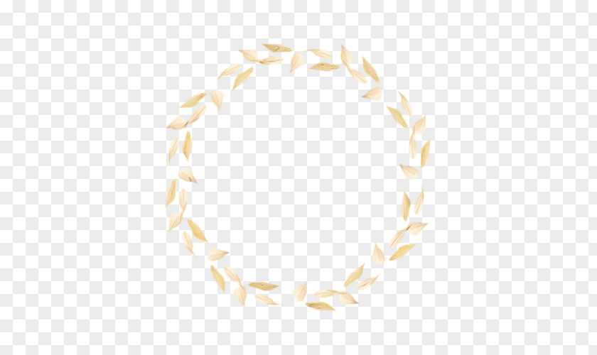 Jewellery Beige Yellow Circle PNG