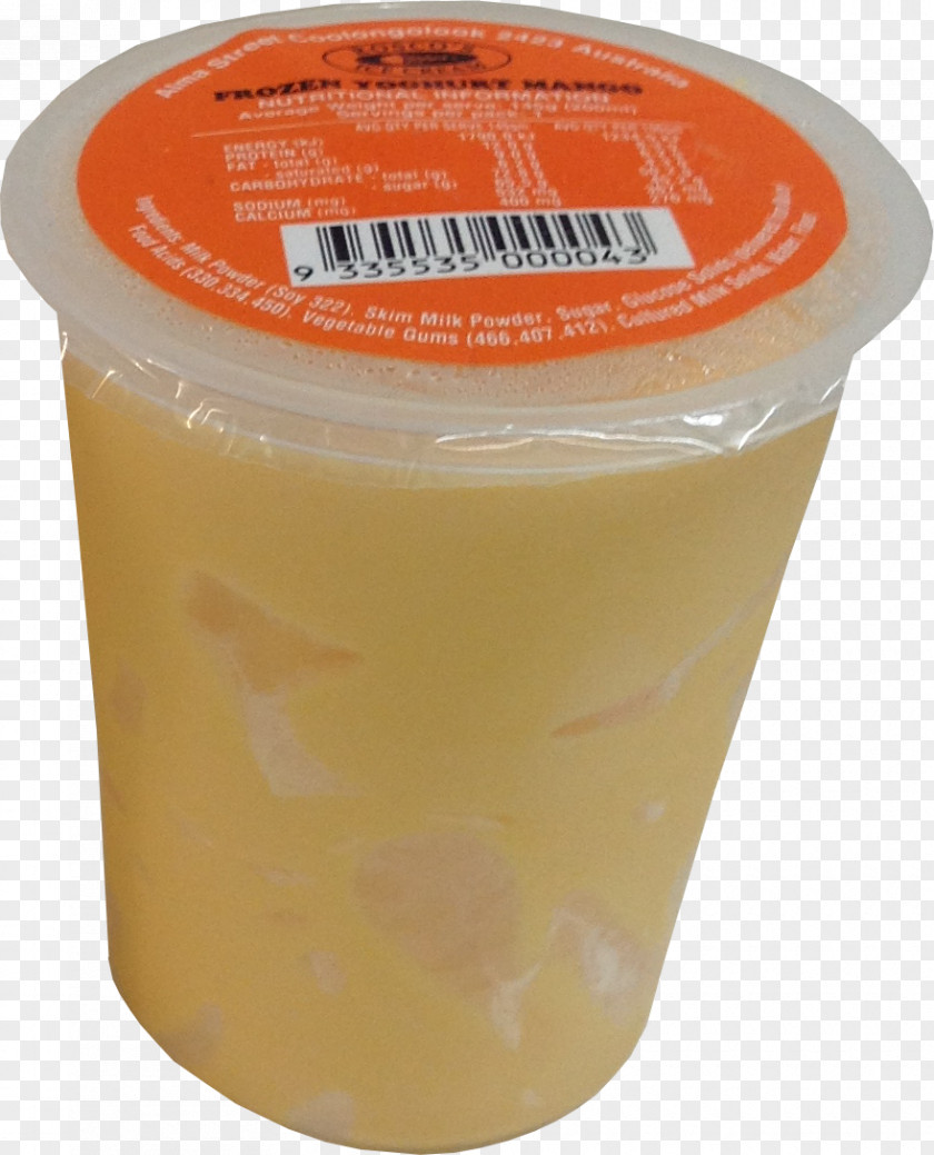 Mango Ice Cream Frozen Yogurt Butterscotch Sundae PNG