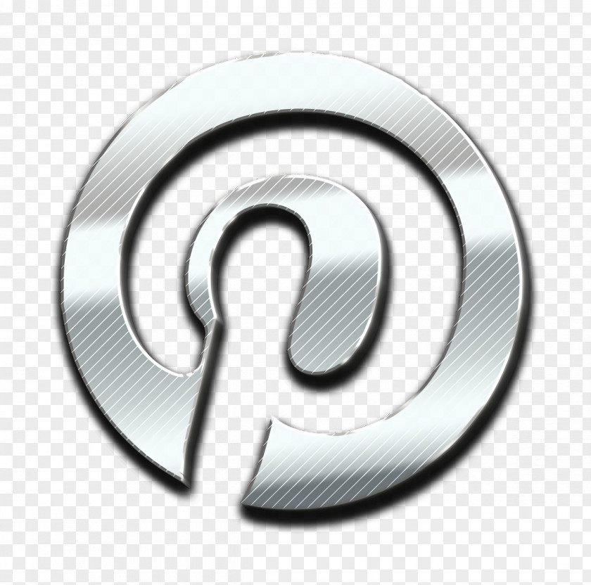 Silver Number Media Icon Network Pinterest PNG