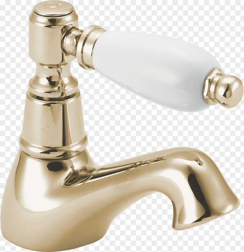 Sink Tap Bathroom Shower Gold PNG