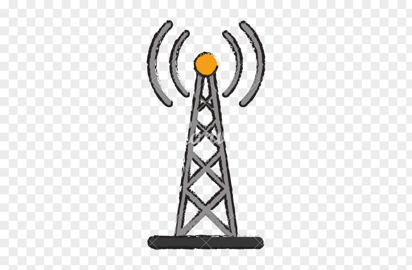 Antenna Aerials Cartoon Drawing Radio PNG