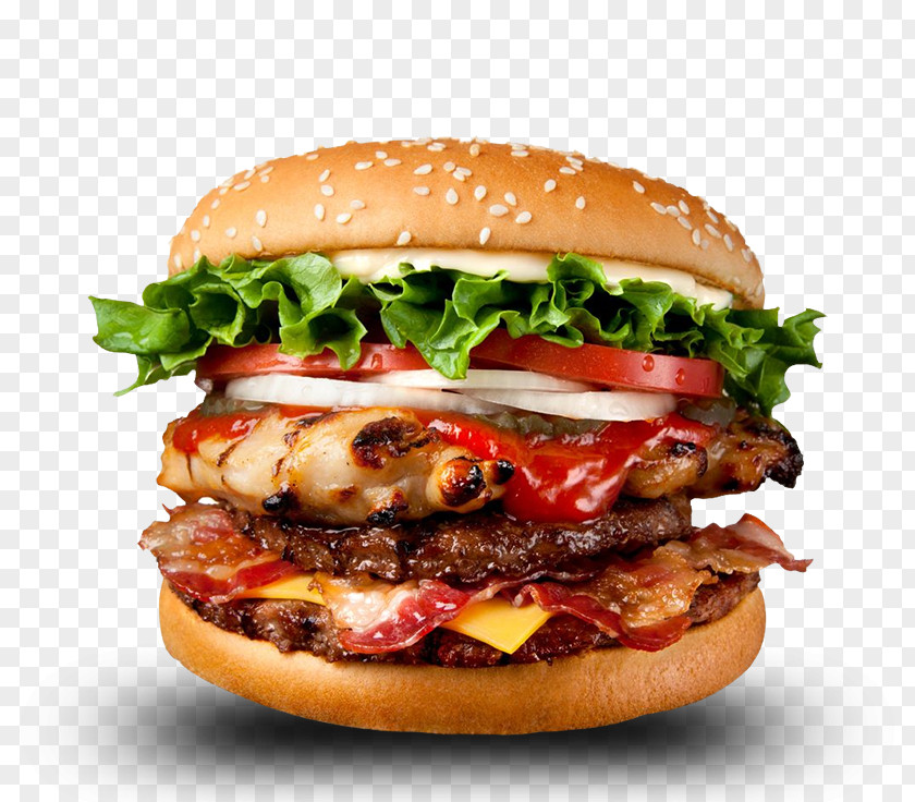 Burger King Hamburger Chicken Sandwich Veggie Fast Food PNG