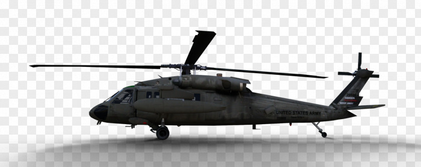Helicopter Rotor Sikorsky UH-60 Black Hawk Military PNG